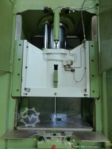 Double-column hydraulic press with drawing cushion; hydraulic drawing press, double-column press, do NEFF RHS 125 Z