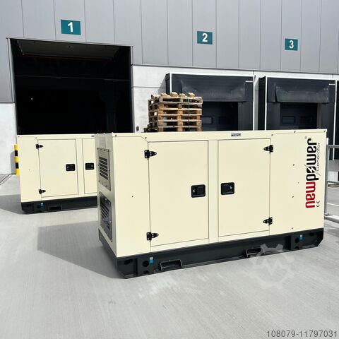 50kVA emergency generator Newpower Generator NWR55 Ricardo Motor Newpower Generator