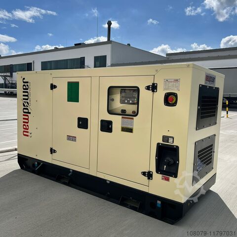 50kVA emergency generator Newpower Generator NWR55 Ricardo Motor Newpower Generator
