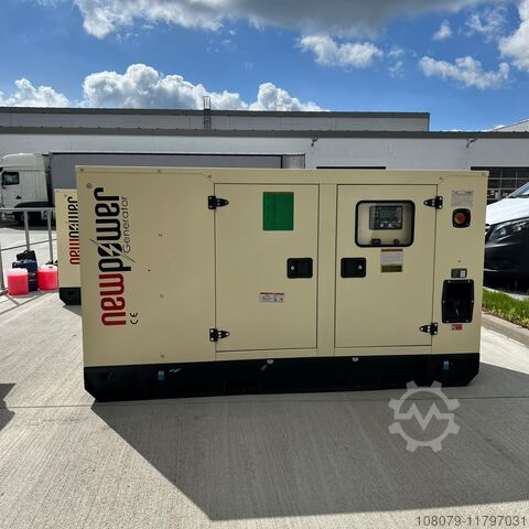 50kVA emergency generator Newpower Generator NWR55 Ricardo Motor Newpower Generator