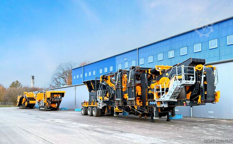 Crushing unit FABO Mobile Impact Crusher Mobile Impact Crusher PRO-90