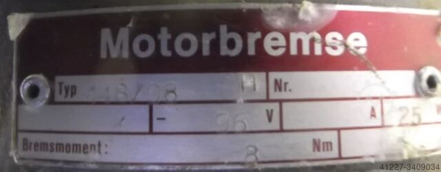 Electric motor 0.55 kW 1380 rpm Bockwoldt CB59-80K/4DBRF