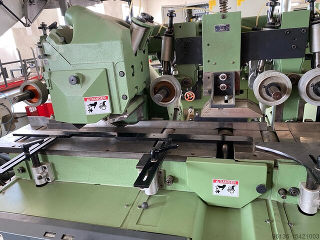 Planer and moulder WEINIG Unimat 23, Lamelliermaschine