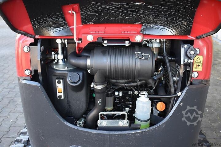 Backhoe loader Yanmar SV22, erst. 15h, Hydraulischer Schnellwechseler