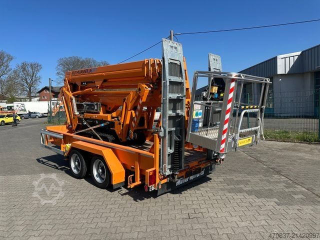 Truck-mounted work platform MERCEDES-BENZ Rutmann SA 26 / Raupenbühne / Funk