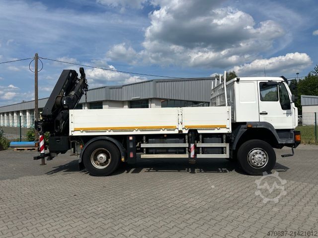 LKW mit Pritsche (offen) MAN LE 280 4x4 / Palfinger PK 14600 / Winde / Funk