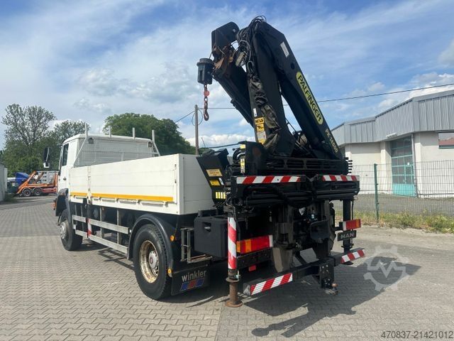 LKW mit Pritsche (offen) MAN LE 280 4x4 / Palfinger PK 14600 / Winde / Funk