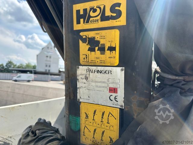 LKW mit Pritsche (offen) MAN LE 280 4x4 / Palfinger PK 14600 / Winde / Funk