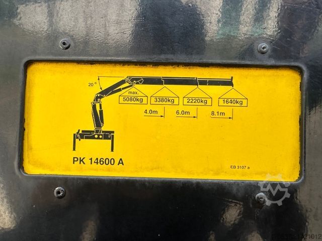 LKW mit Pritsche (offen) MAN LE 280 4x4 / Palfinger PK 14600 / Winde / Funk