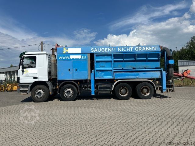 Vacuum tank truck MERCEDES-BENZ Actros 4140 K 8x4 / RSP 32-7 Saugbagger