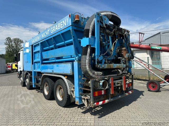 Vacuum tank truck MERCEDES-BENZ Actros 4140 K 8x4 / RSP 32-7 Saugbagger