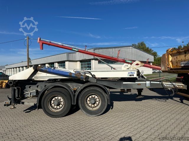 Roll off trailer  Trailer Tech T14 / Silosteller / Liftachse