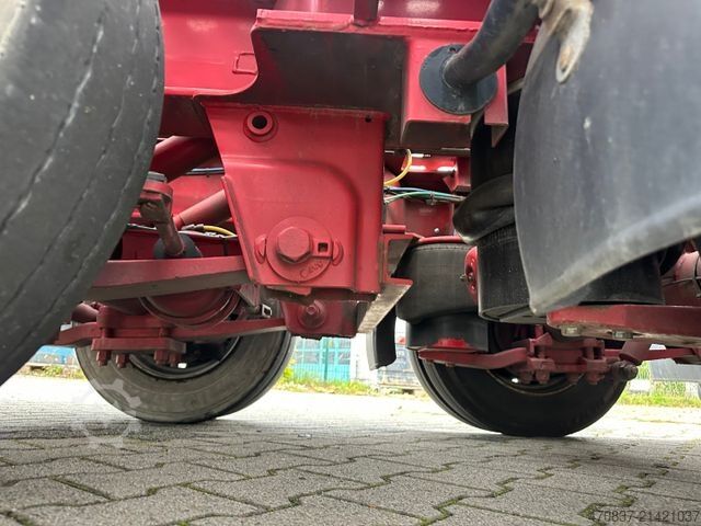 Low loader semitrailer FLIEGL SDS 470 / hydr Hubbett / Seilwinde