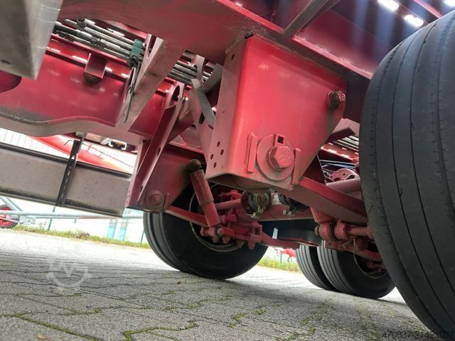 Low loader semitrailer FLIEGL SDS 470 / hydr Hubbett / Seilwinde