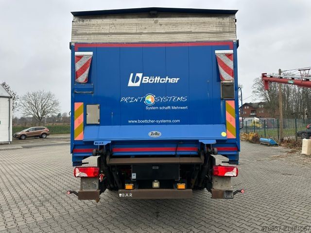 Flatbed truck with tarp SCANIA G 280 / LBW / Pritsche 7,3 m / 1 x Liege