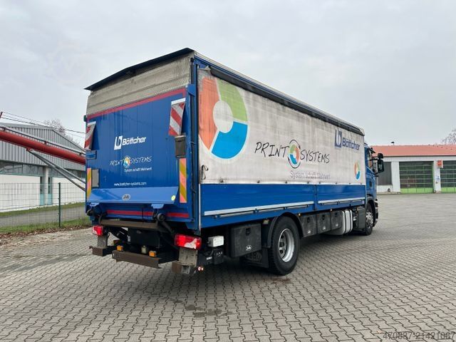 Flatbed truck with tarp SCANIA G 280 / LBW / Pritsche 7,3 m / 1 x Liege