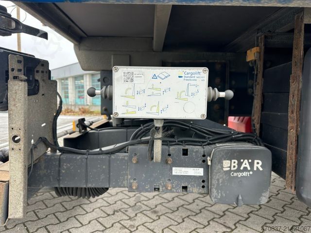 Flatbed truck with tarp SCANIA G 280 / LBW / Pritsche 7,3 m / 1 x Liege