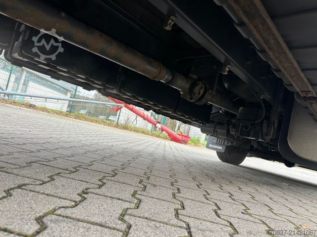 Flatbed truck with tarp SCANIA G 280 / LBW / Pritsche 7,3 m / 1 x Liege