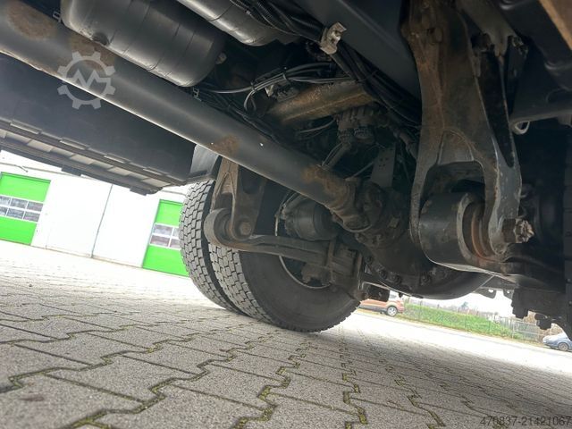 Flatbed truck with tarp SCANIA G 280 / LBW / Pritsche 7,3 m / 1 x Liege