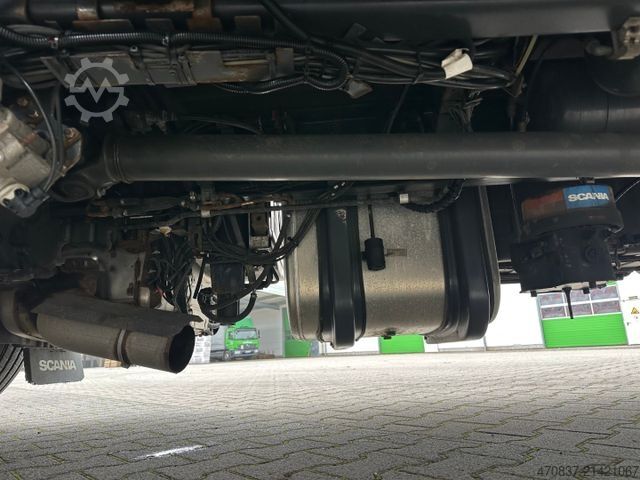 Flatbed truck with tarp SCANIA G 280 / LBW / Pritsche 7,3 m / 1 x Liege