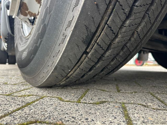 Flatbed truck with tarp SCANIA G 280 / LBW / Pritsche 7,3 m / 1 x Liege