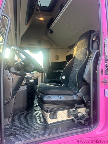 Cattle truck MERCEDES-BENZ Actros 2563 / Kaba 3 x Stock 50 m²