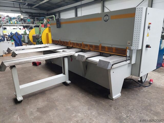 Hydraulic CNC swing-beam guillotine shear RAS 86.33