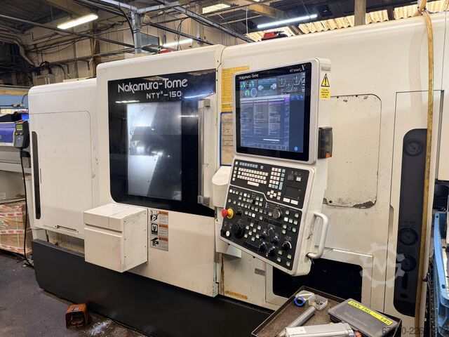 CNC turning and milling center Nakamura-Tome Super NTY3-150