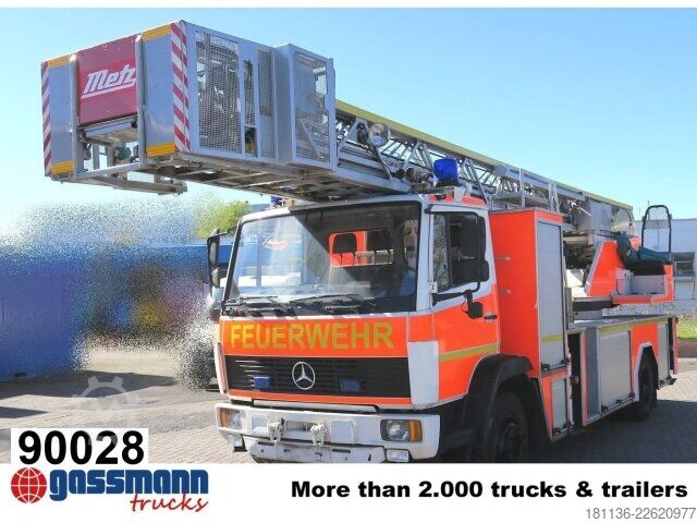 Feuerwehrfahrzeug Mercedes-Benz 1524 Metz Drehleiter DLK 23-12, 23 mtr.