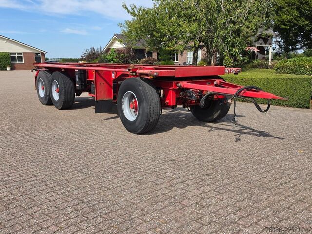Containertransport Pacton 2822 C-2 3 assige pacton container aanhanger me...