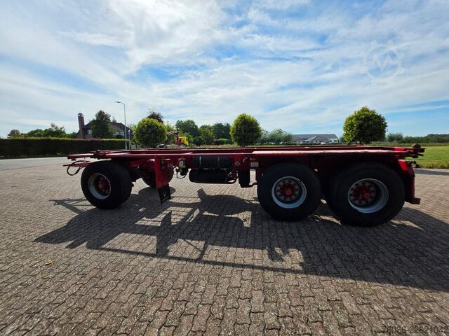 Containertransport Pacton 2822 C-2 3 assige pacton container aanhanger me...