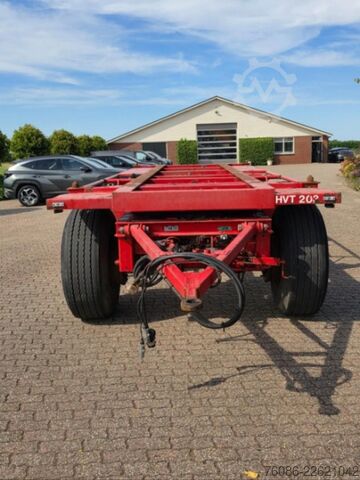 Containertransport Pacton 2822 C-2 3 assige pacton container aanhanger me...