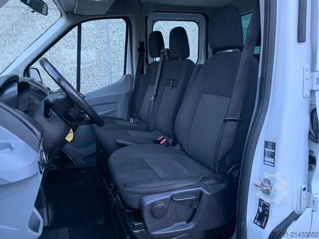 Pick-up van Ford Transit 350 Dop. Cab. 7 posti - Cassone