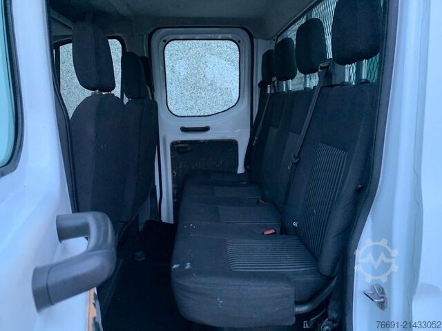 Pick-up van Ford Transit 350 Dop. Cab. 7 posti - Cassone