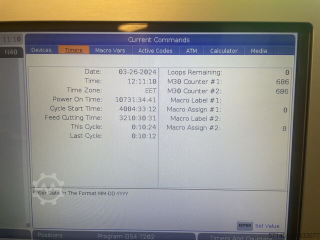 Machining center HAAS ST-10