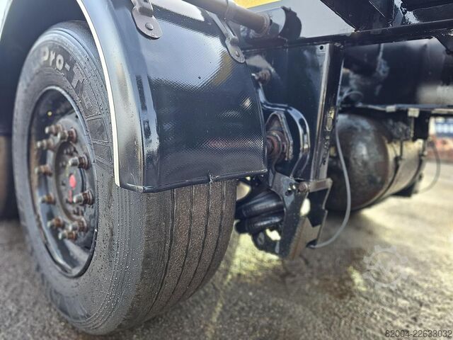 Transport von Containern OZGUL /GA08XS1 / 2 X EXTENDIBLE CHASSIS /GERMAN TRAIL...