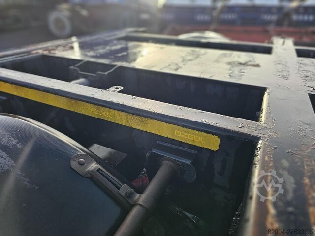 Container transport OZGUL /GA08XS1 / 2 X EXTENDIBLE CHASSIS /GERMAN TRAIL...