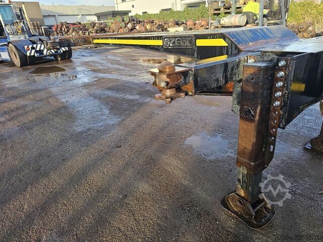 Container transport OZGUL /GA08XS1 / 2 X EXTENDIBLE CHASSIS /GERMAN TRAIL...