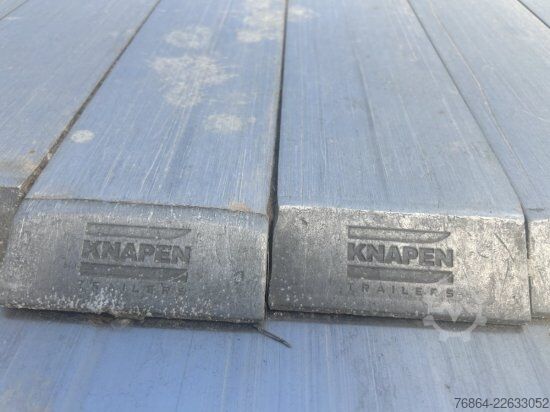 Auflieger mit Walkingfloor KNAPEN K100/KT01, 10 MM, LIFTACHSE,FUNK  UNFALLSCHADEN