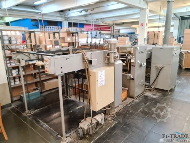 UV-Coating machine Billhöfer CPUV-112