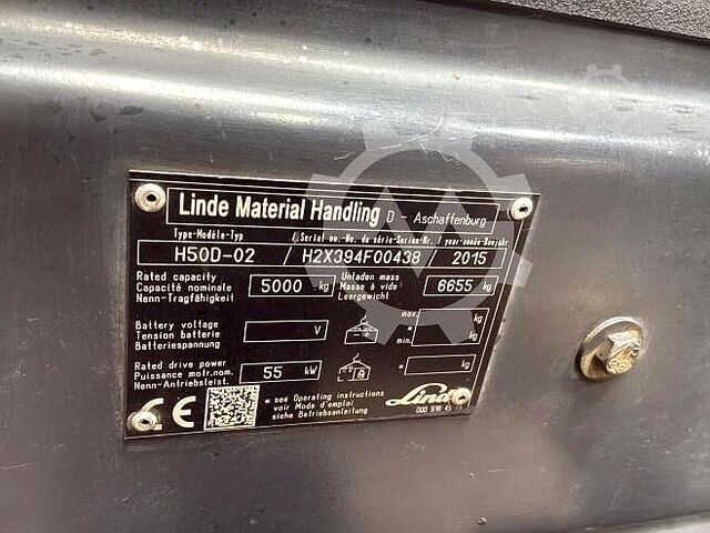 Gabelstapler Linde H 50 D (394)