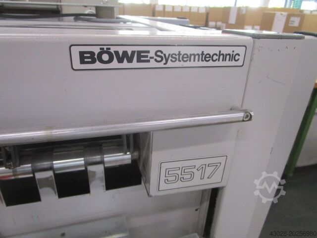 CROSS AND LONGITUDINAL CUTTING MACHINE BÖWE 310 (5517)