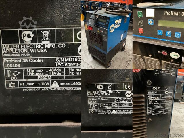 Welding set Miller Proheat 35 Wassergekühltes Induktionssys