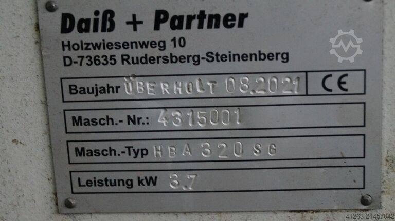 Band saw Daiß + Partner HBA 320 SG Power-Line