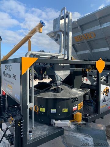 Mobile Concrete Batching Plant FABO Mobile Concrete Batching Plant 30 m3/h Mobile Concrete Batching Plant