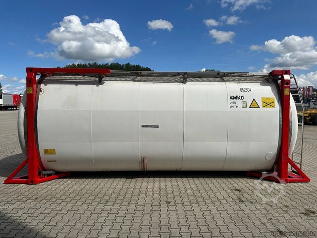 Tank container Van Hool 20FT SWAP BODY / 30.600L / 3 comp (7.500L + 15...
