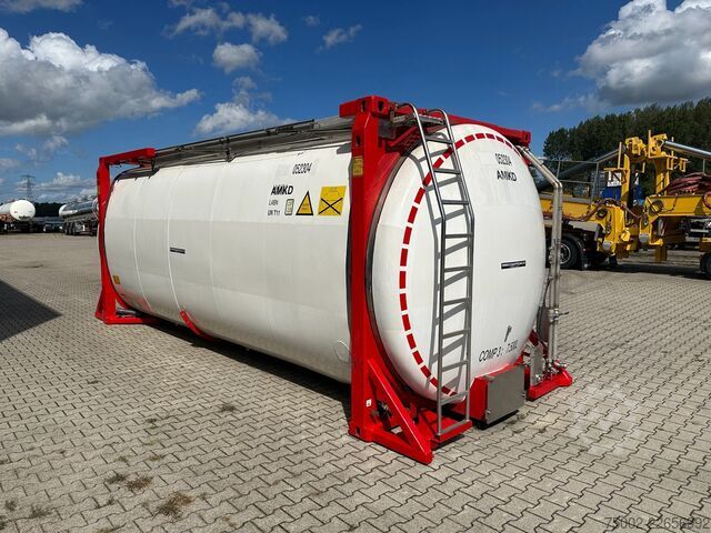 Tank container Van Hool 20FT SWAP BODY / 30.600L / 3 comp (7.500L + 15...