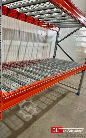 Palette Auflagegitter für Palettenregale 270x110 cm ,1000kg pro Gitter , 3-Teilig