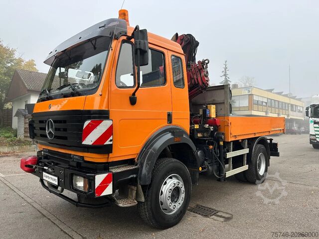Kranwagen Mercedes-Benz SK 1824 AK*4x4*HMF 1253 K4 B3*Seilwinde