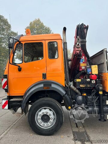 Kranwagen Mercedes-Benz SK 1824 AK*4x4*HMF 1253 K4 B3*Seilwinde